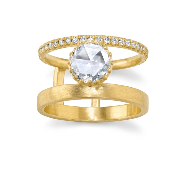 Winter's Rose Engagement Ring