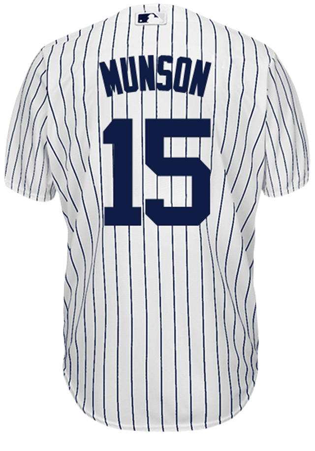 Thurman Munson Youth Jersey - NY Yankees Replica Kids Home Jersey
