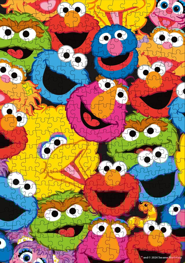 Sesame Street Favorites 300 Piece Puzzle