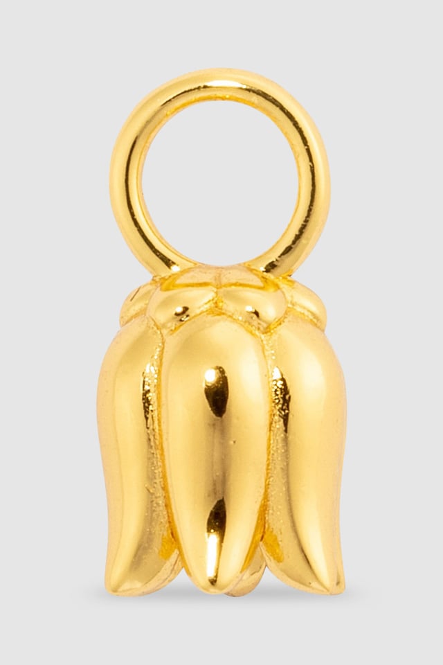 Bonnie Tulip Charm 18K Gold