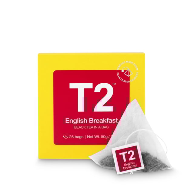 English Breakfast Tea Bag Cube 25 pack