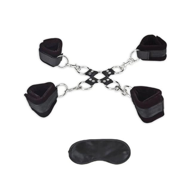 Soft Cuff Hogtie Bondage Set