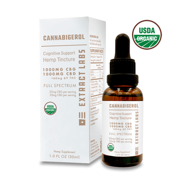 Full Spectrum CBG Oil | Best CBG Oil | Extract Labs