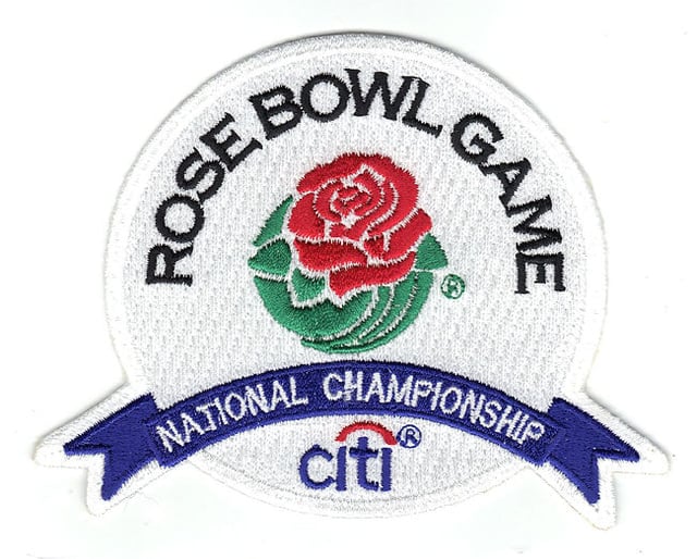 2006 Rose Bowl National Championship Game Presented by Citi Jersey Patch (Texas vs. USC)