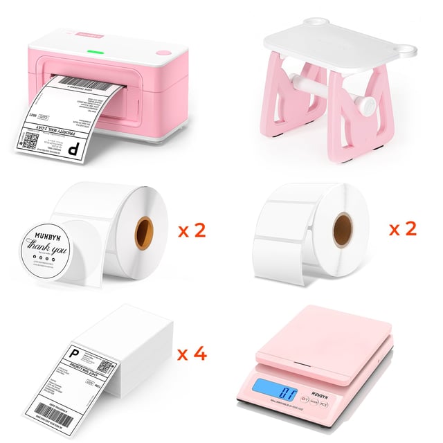 MUNBYN RealWriter 941B Bluetooth Thermal Label Printer Kit