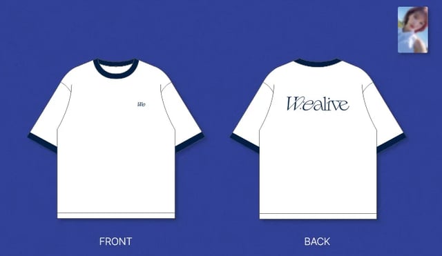 (PRE-ORDER) WENDY - [W:EALIVE] 1st WORLD TOUR IN SEOUL MD T-SHIRT