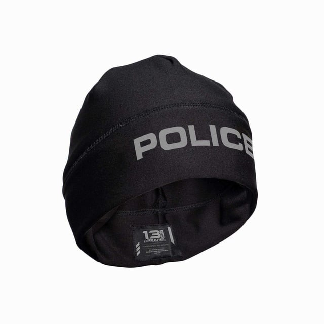[POLICE] Performance Beanie [BLK/GRY]