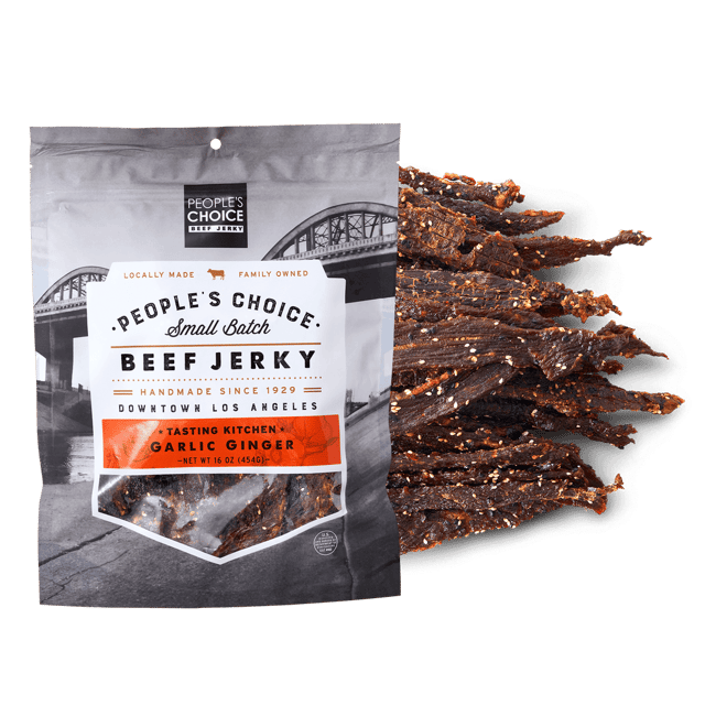 TASTING KITCHEN - GARLIC GINGER BEEF JERKY
