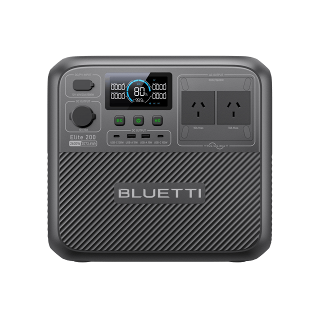 BLUETTI Elite 200 V2 Portable Power Station | 2,600W, 2,073.6Wh