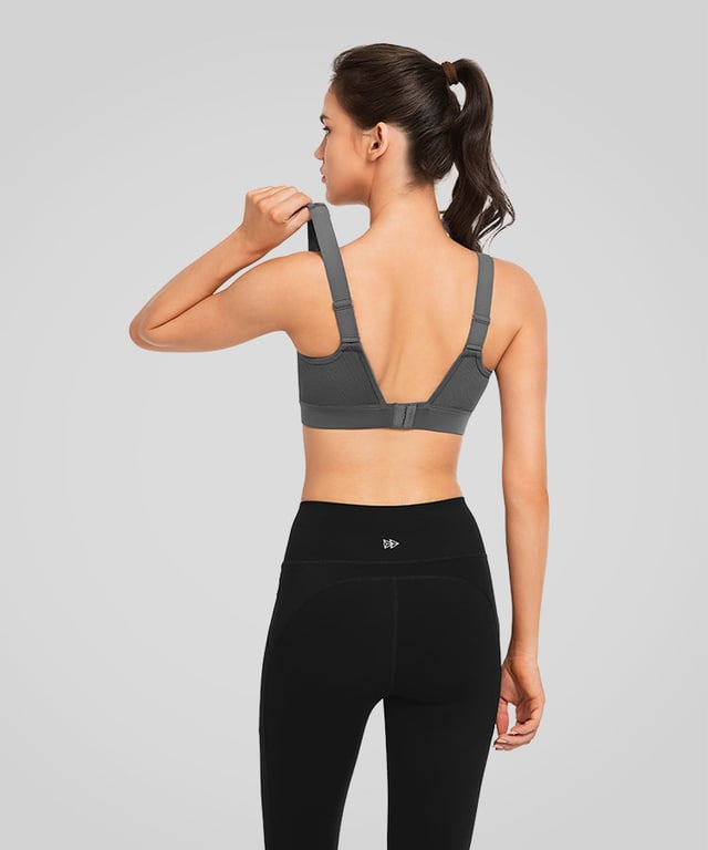 Power Adjustable Enhance Padded Running Bra | Women's High Support Sports Bra