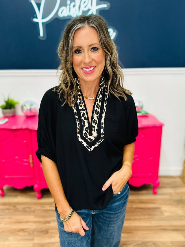 Urban Safari Top - Black