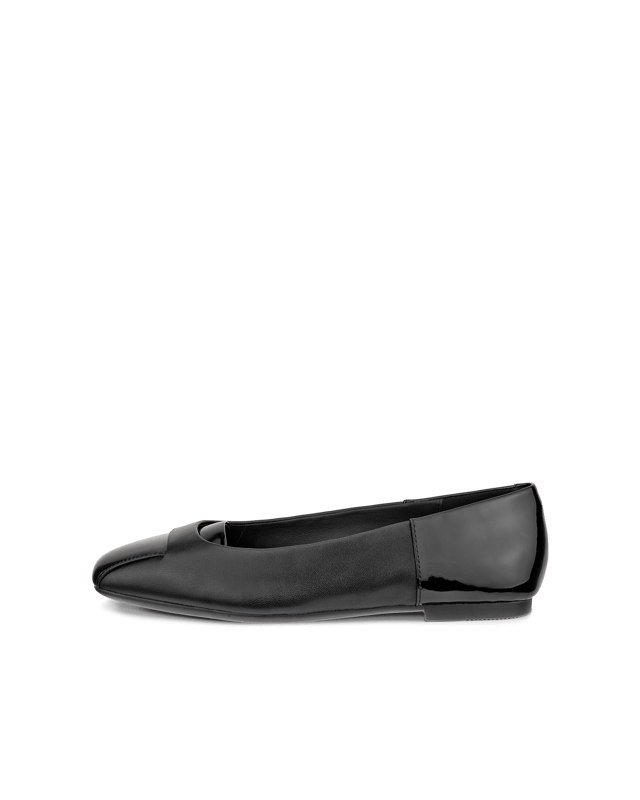 Women's ECCO® Margot Leather Ballerina Flat
