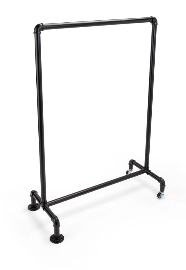 30" x 40" Swinger Board Sidewalk Sign Stand, Outdoor, Frame Only - Black