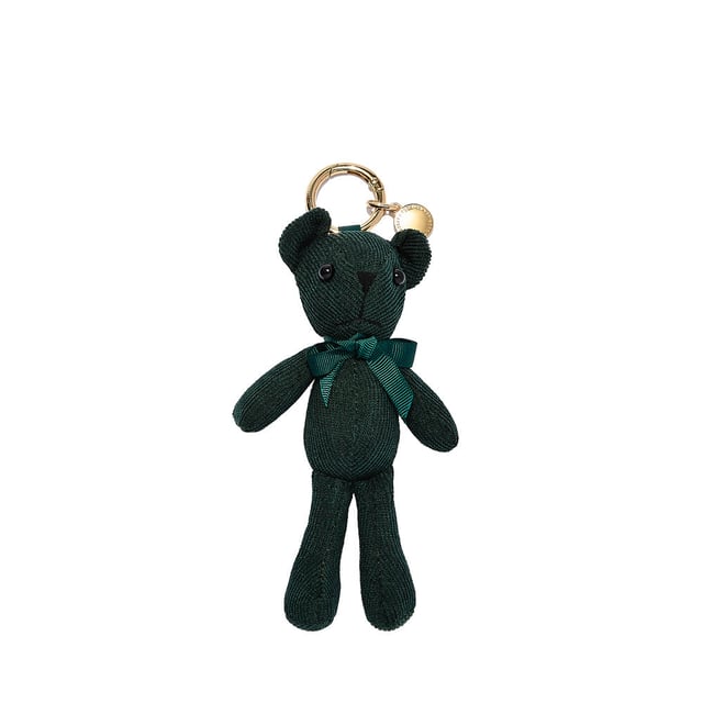 Heritage Green Bear Bag Charm
