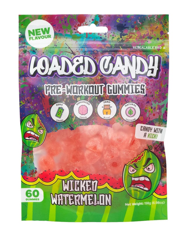Pre Workout Gummies by Loaded Candy