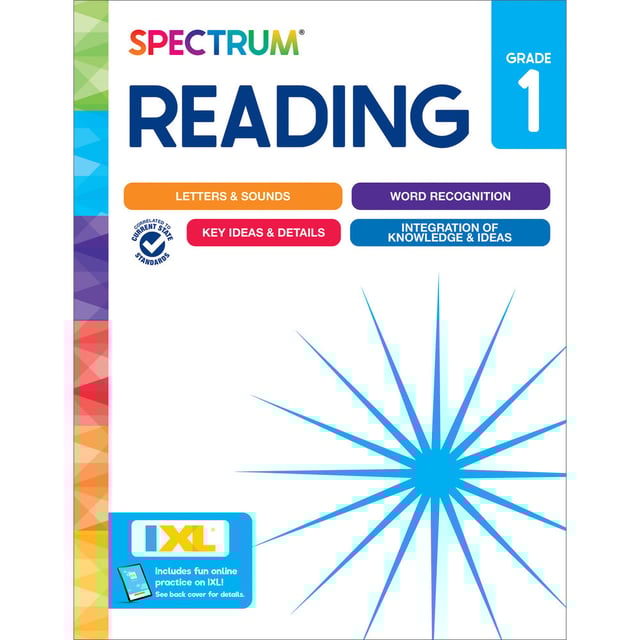 Spectrum Reading Workbook Grade 1 eBook (PDF)