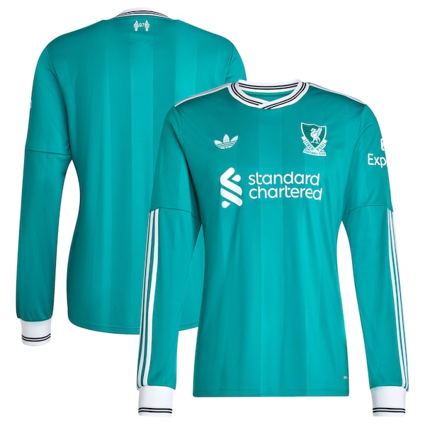 Liverpool adidas Third Shirt 2025-26 - Long Sleeve
