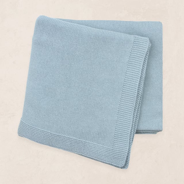 Knit Blanket - Steele