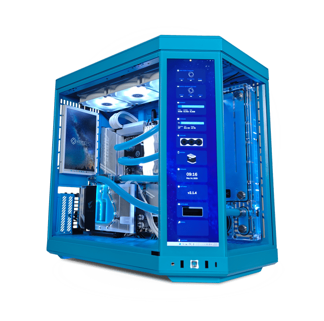 Y70 Blueberry Black Label Gaming Desktop w/ AMD X870 & DDR5