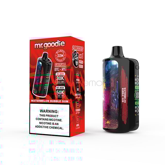 Mr.Goodie Shisha DTL & MTL Disposable Vape 50K
