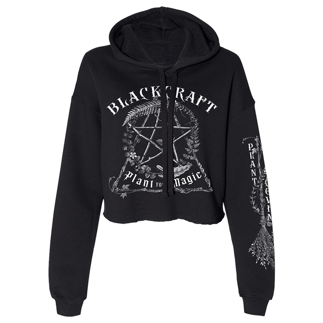 Plant Coven Cropped Hoodie