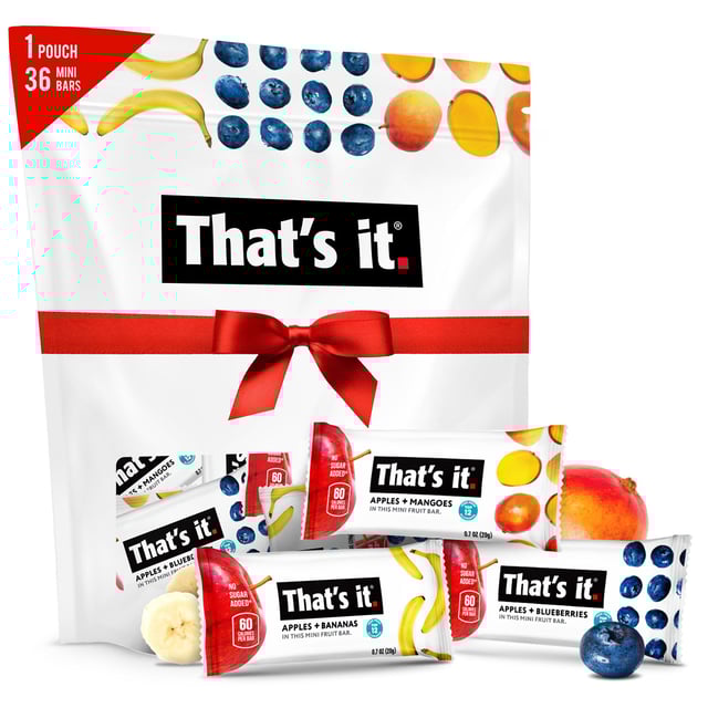Minis Variety Pack - Banana, Blueberry & Mango (36 Bars)