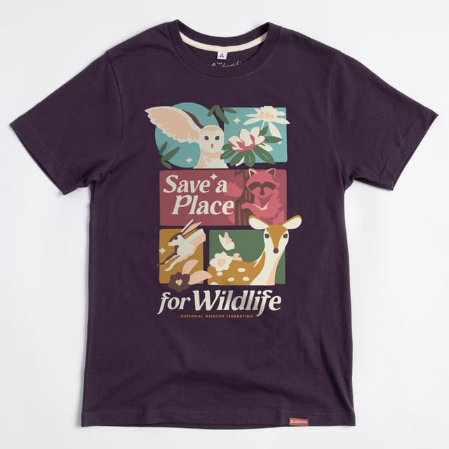 Save a Place for Wildlife Unisex Short Sleeve Tee