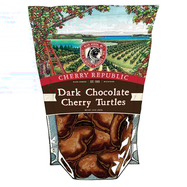Dark Cherry Turtles 10oz