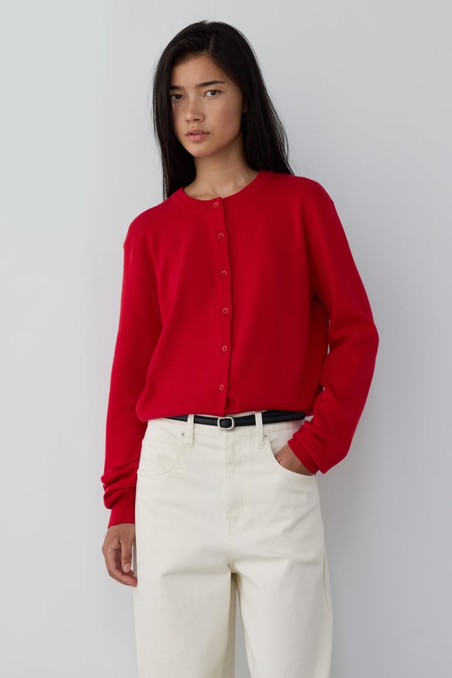 BUTTON UP CARDIGAN