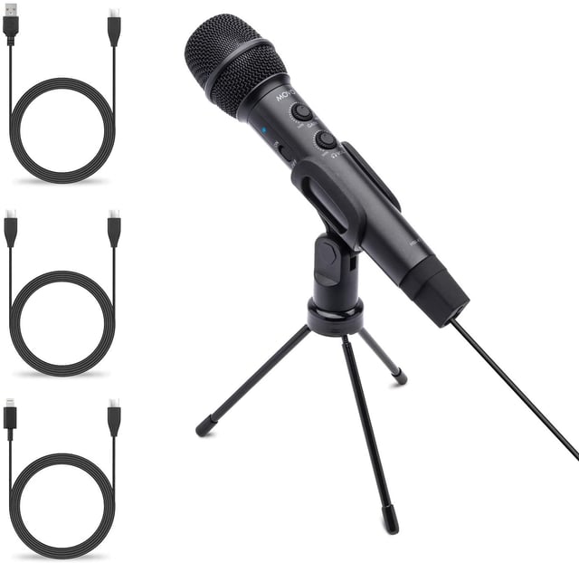 HM-K1 | Handheld Digital Cardioid Condenser Microphone | Movo