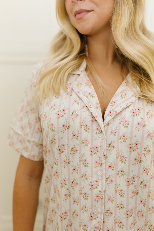 rosie / pajama set / short sleeve