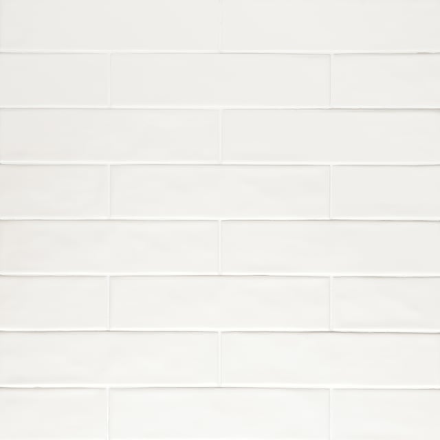 Clara 2.75" x 11" Matte Porcelain Tile in White