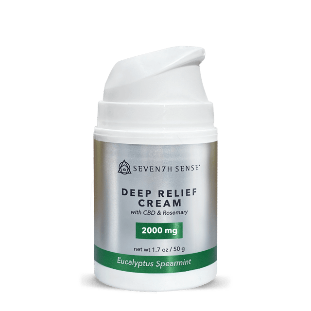 Deep Relief Cream 2000mg Eucalyptus Spearmint