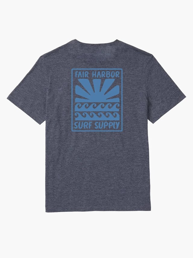 Kismet Tee |  Light Blue Slow Life