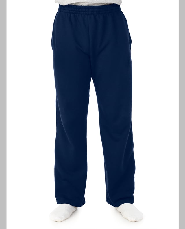 Men's Supersoft Fleece Open Bottom Sweatpants, 1 Pack