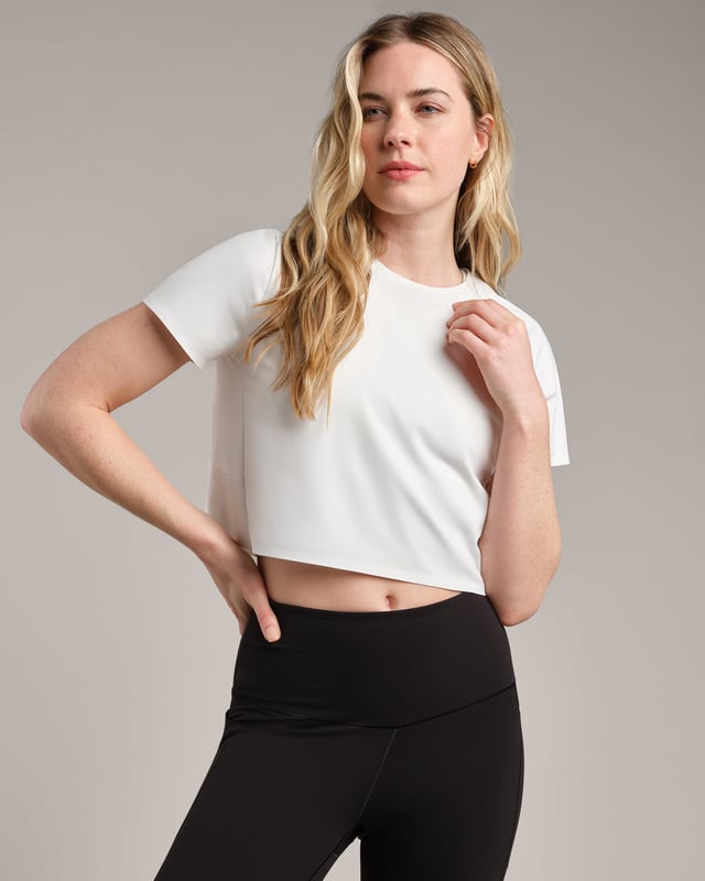 Serene Cropped Short Sleeve