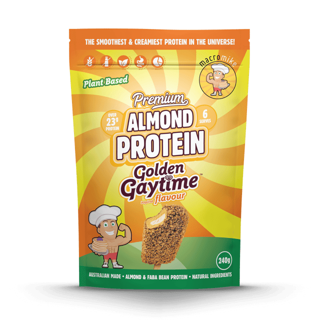 Macro Mike x Golden Gaytime Almond Protein (240g Bag)