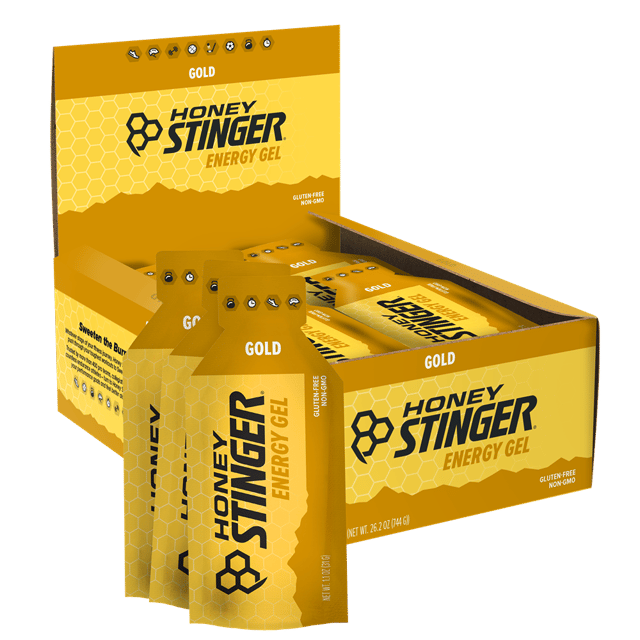 Gold Energy Gel Box of 24