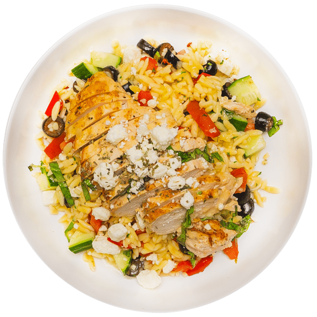 Greek Salad With Chicken