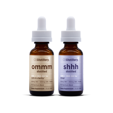 Cannabinoid Mix Pack - CBG:CBD Tincture & CBN:CBD Tincture
