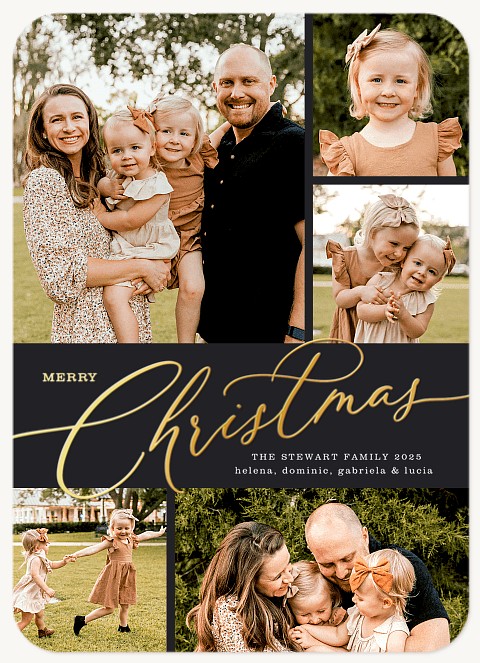 Modern Sophistication | Christmas Cards