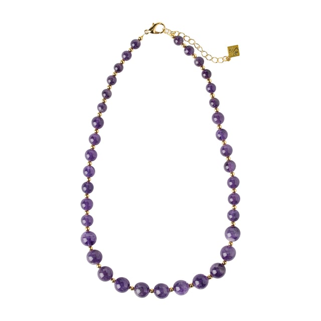 Amethyst Graduated Necklace