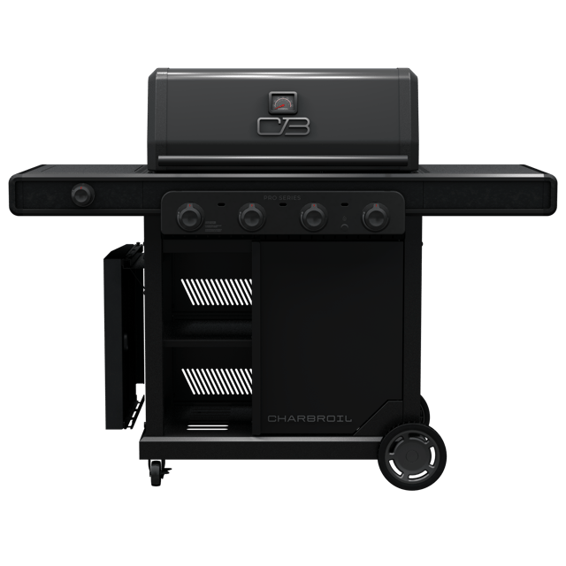 4-Burner Gas Grill, Griddle & Charcoal Grill ┃ Pro Series™