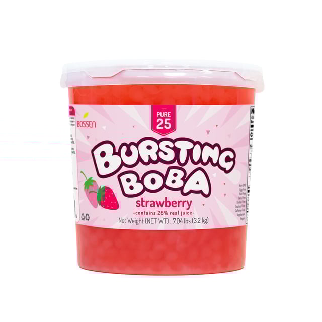 Strawberry Bursting Boba Pure25