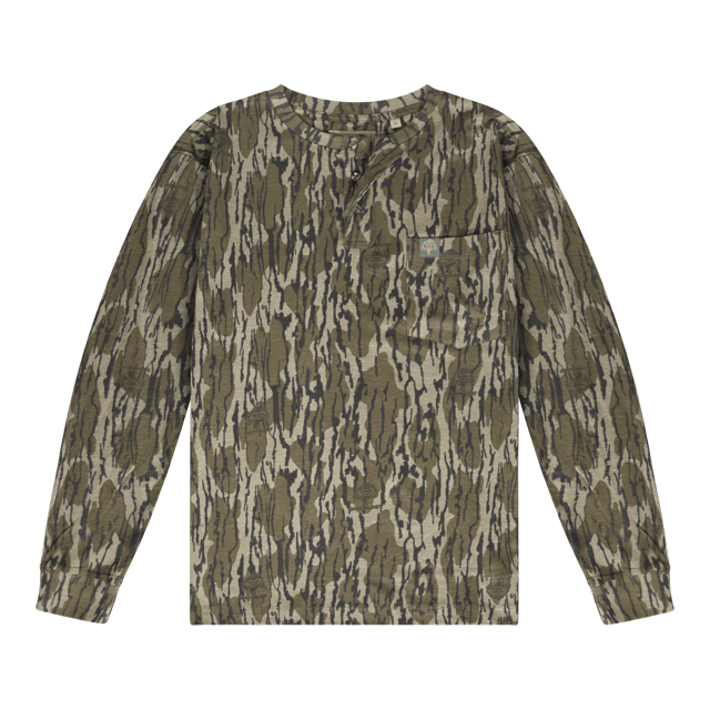 Cottrell Camp Henley Long Sleeve