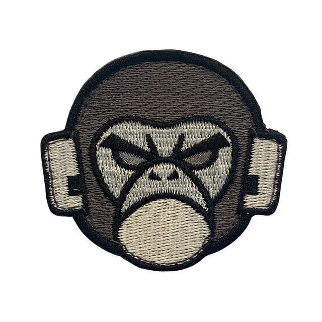 Monkey Head Logo Patch - SWAT