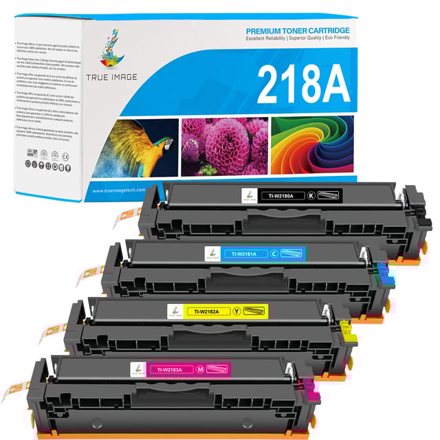 Compatible HP 218A Toner Cartridges | Work with 3201dw 3301cdw 3301fdw 3301sdw