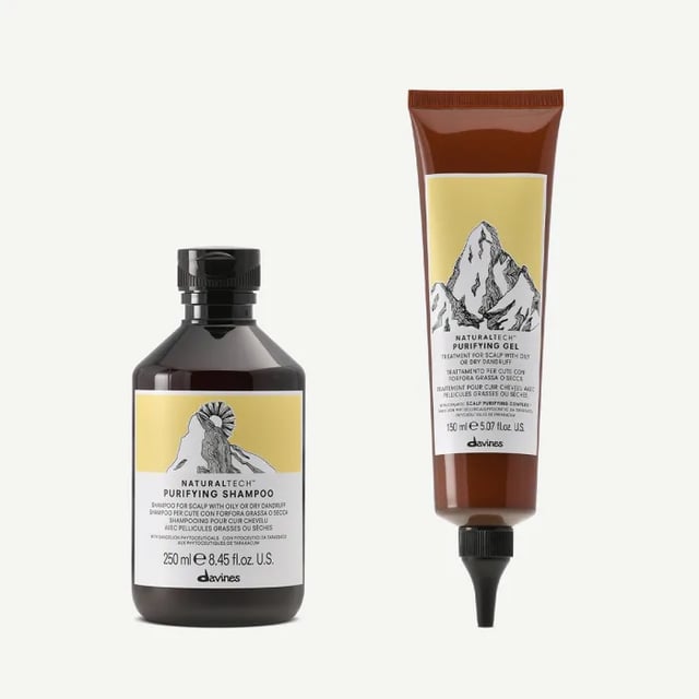 Davines Naturaltech Purifying Duo with Purifying Gel 2 items