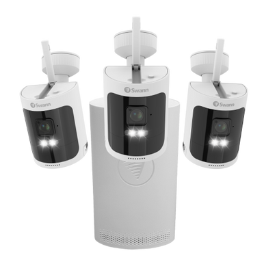 AllSecure600 2K Wireless Security Kit with 3 x Wire-Free Cameras & NVR Tower | SWNVK-600SD3