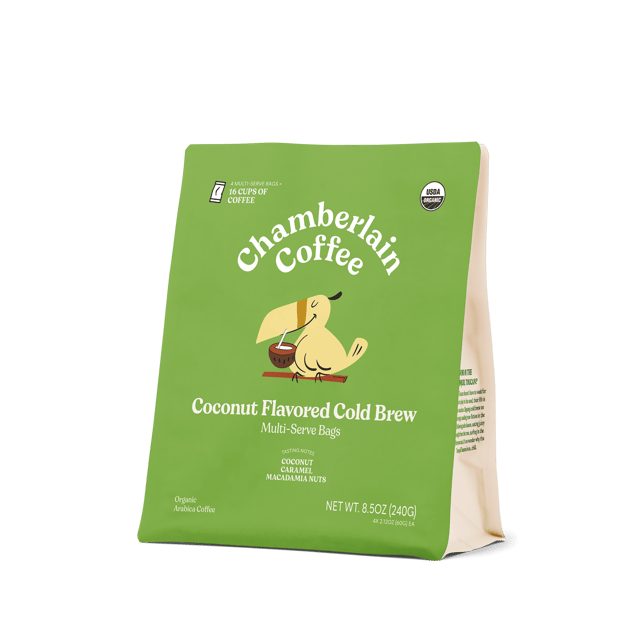 Coconut Cold Brew Coffee Bags